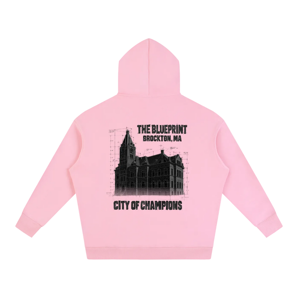 "Brockton - The Blueprint" Oversized Hoodie