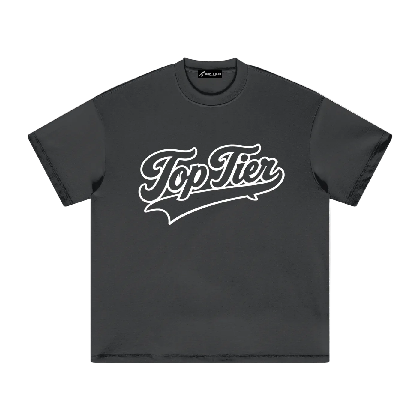 Varsity Script Heavyweight Earth Tone T-Shirt