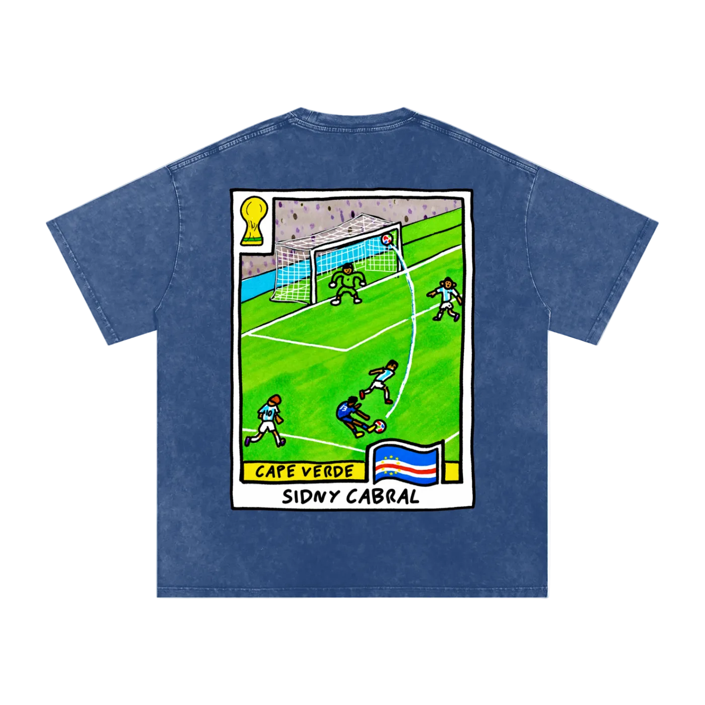 Sidny Lopes Cabral Goal Washed Oversized T-Shirt