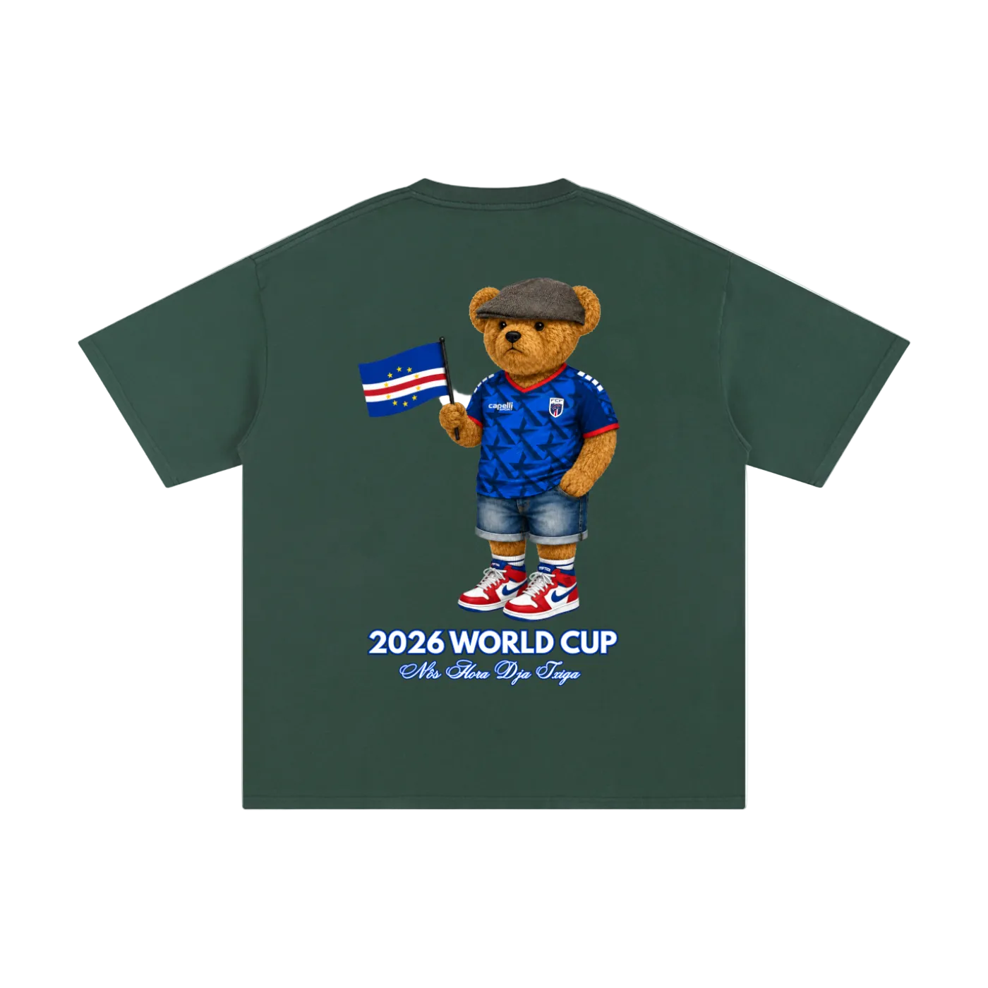 Cabo Verde 2026 World Cup Bear T-Shirt