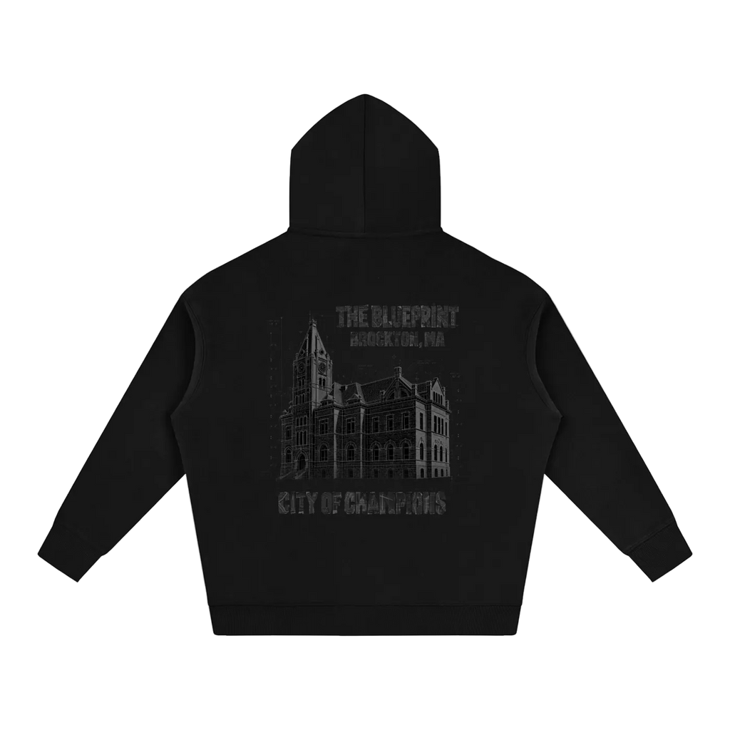 "Brockton - The Blueprint" Oversized Hoodie