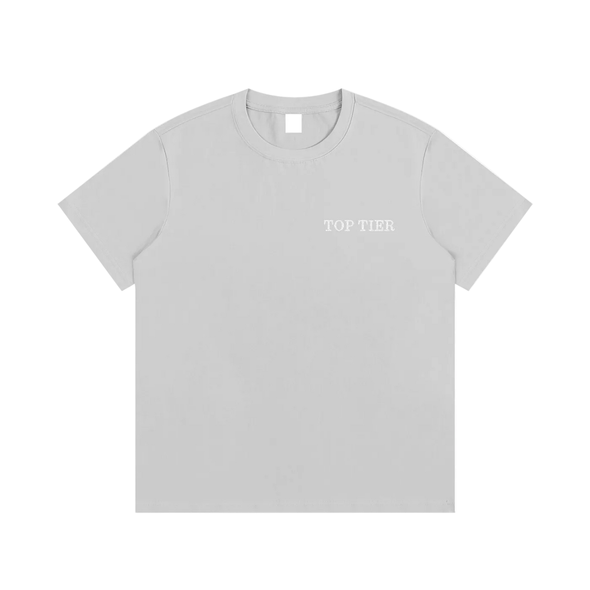 Embroidered White Top Tier T-Shirt