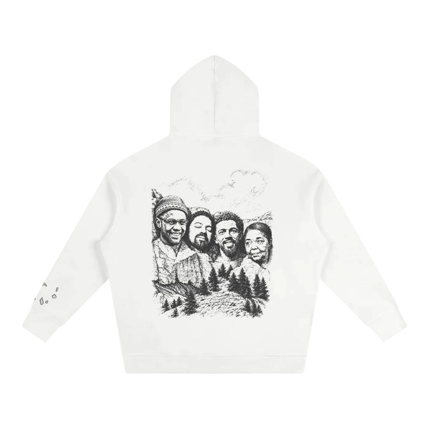 Cabo Verde Mount Rushmore Oversized Hoodie