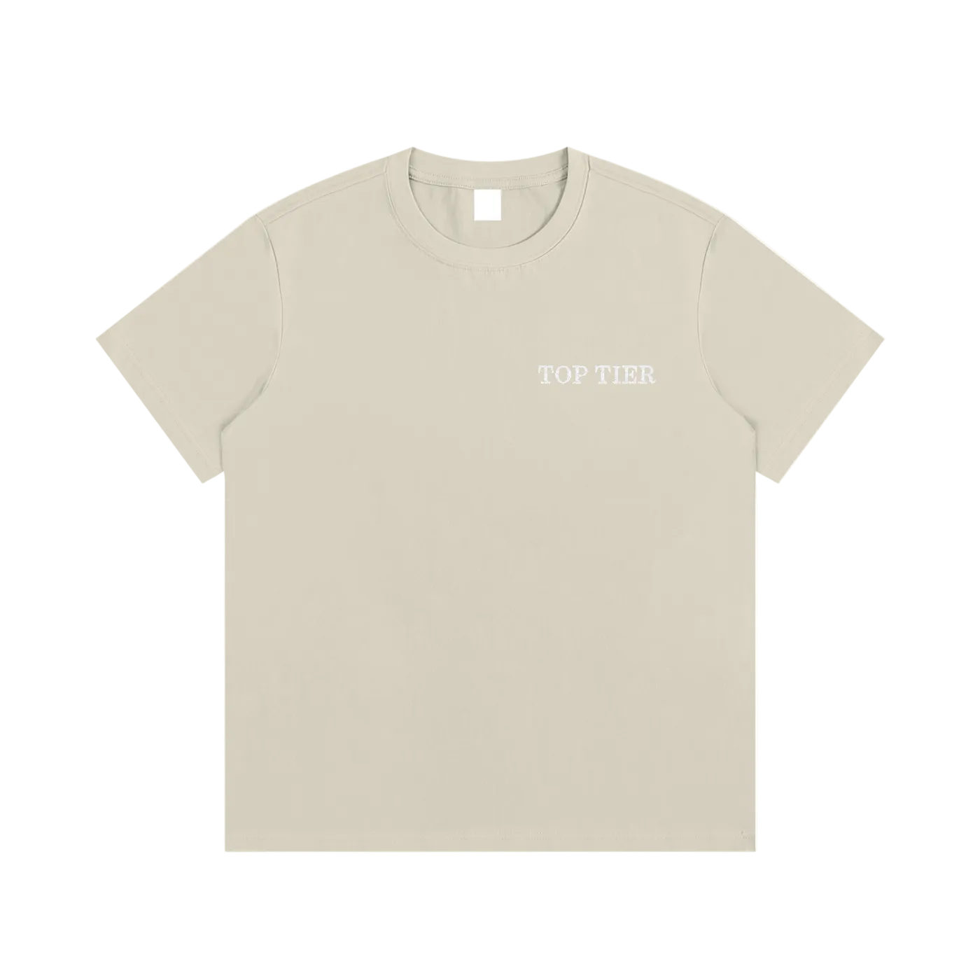 Embroidered White Top Tier T-Shirt
