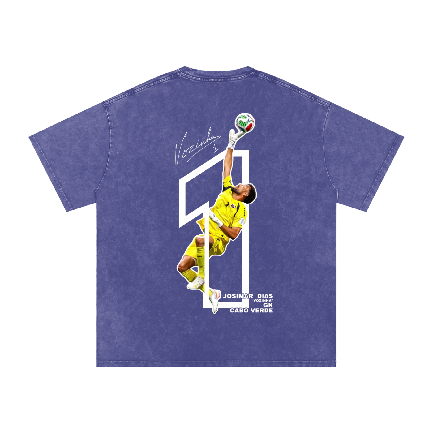 Vozinha World Cup Washed Oversized T-Shirt
