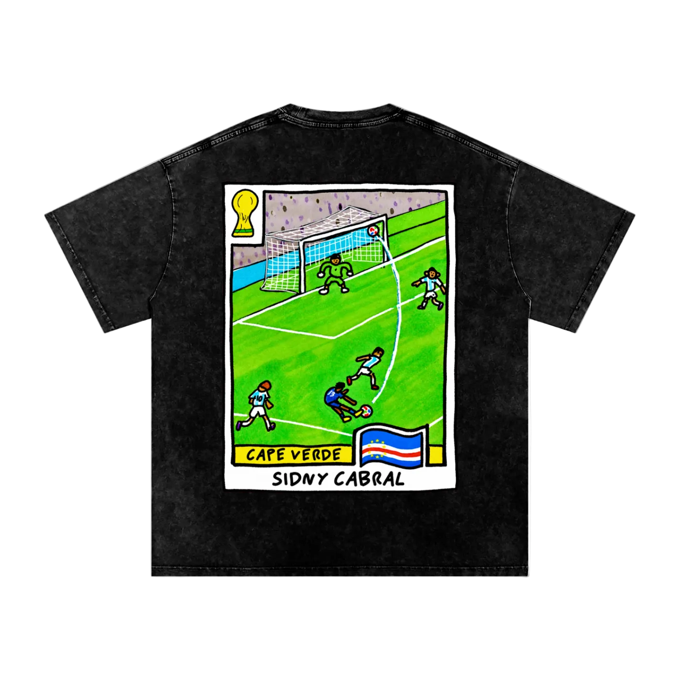 Sidny Lopes Cabral Goal Washed Oversized T-Shirt