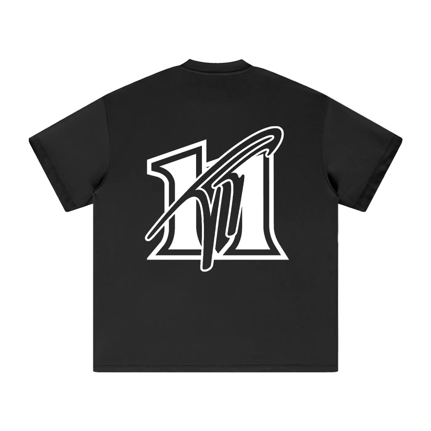 T-shirt épais « Varsity Script » aux couleurs de la terre