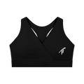 "TT" Women's Crossover V-Neck Sports Bra
