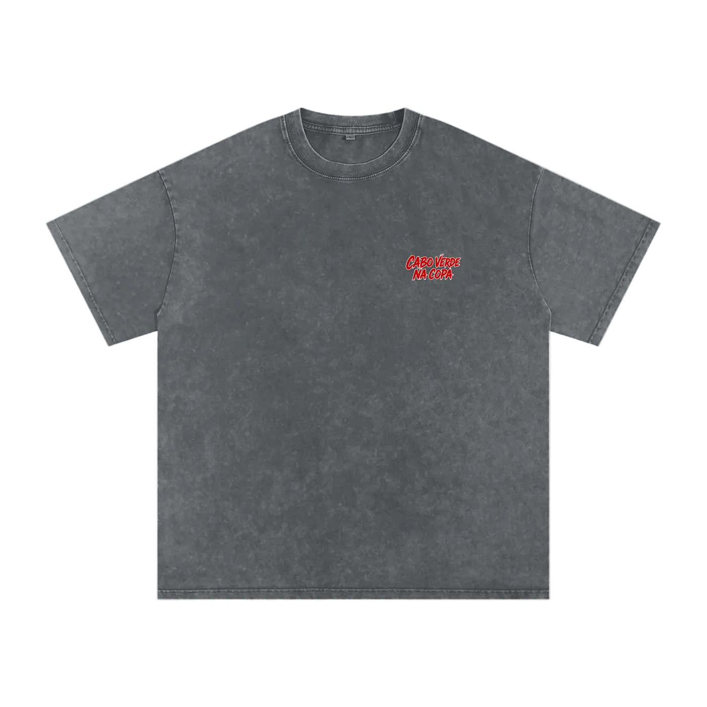 Hélio Varela "Cabo Verde Na Copa" Washed Oversized T-Shirt
