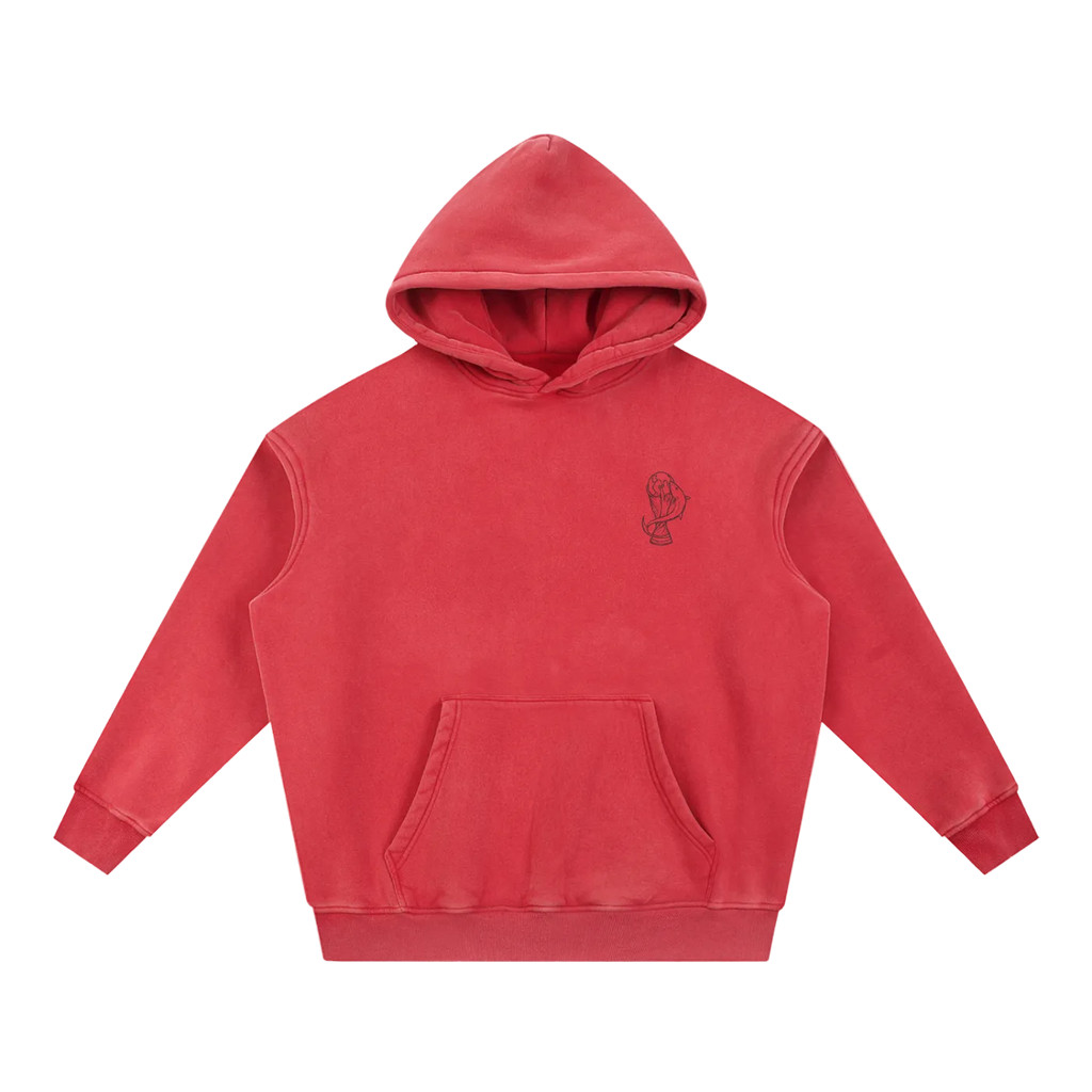 Cabo Verde World Cup 2026 Sketch Washed Oversized Hoodie