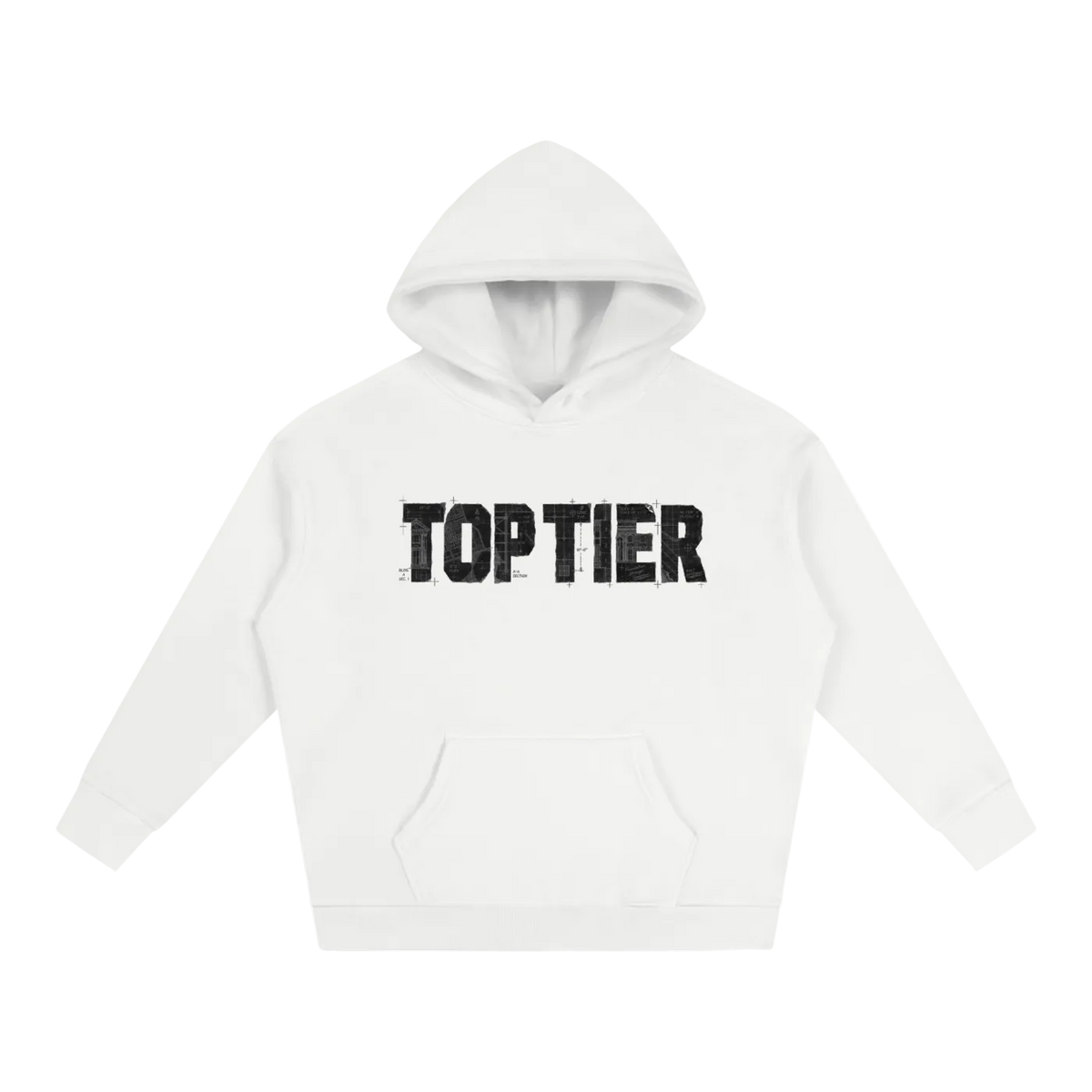 "Brockton - The Blueprint" Oversized Hoodie