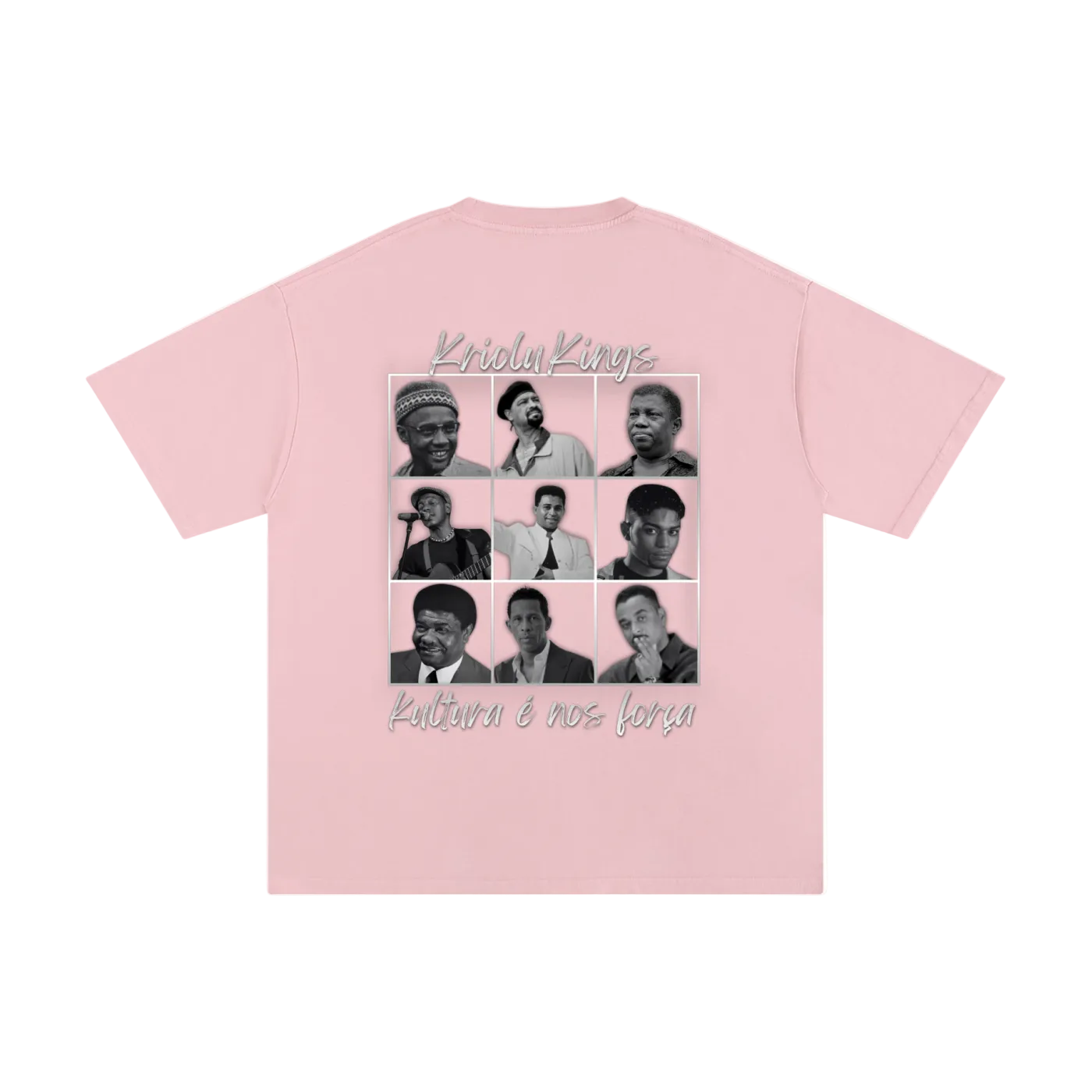 "Kriolu Kings" Cotton T-Shirt (White)