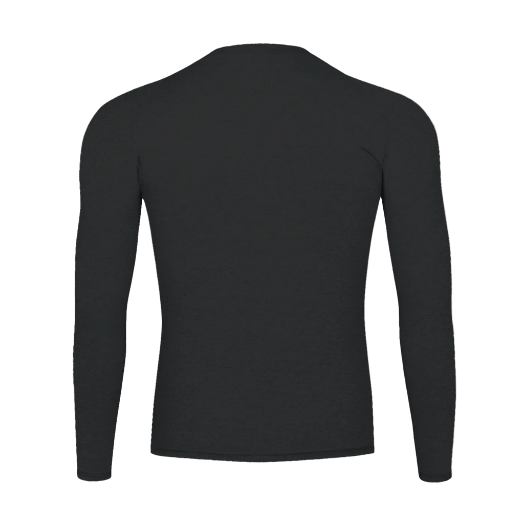 Haut de compression noir à manches longues « TT »