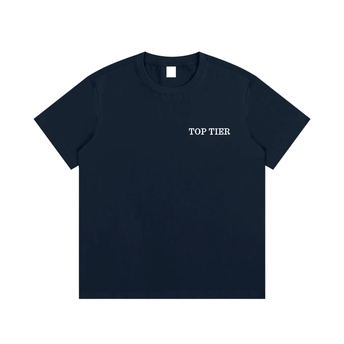 Embroidered White Top Tier T-Shirt