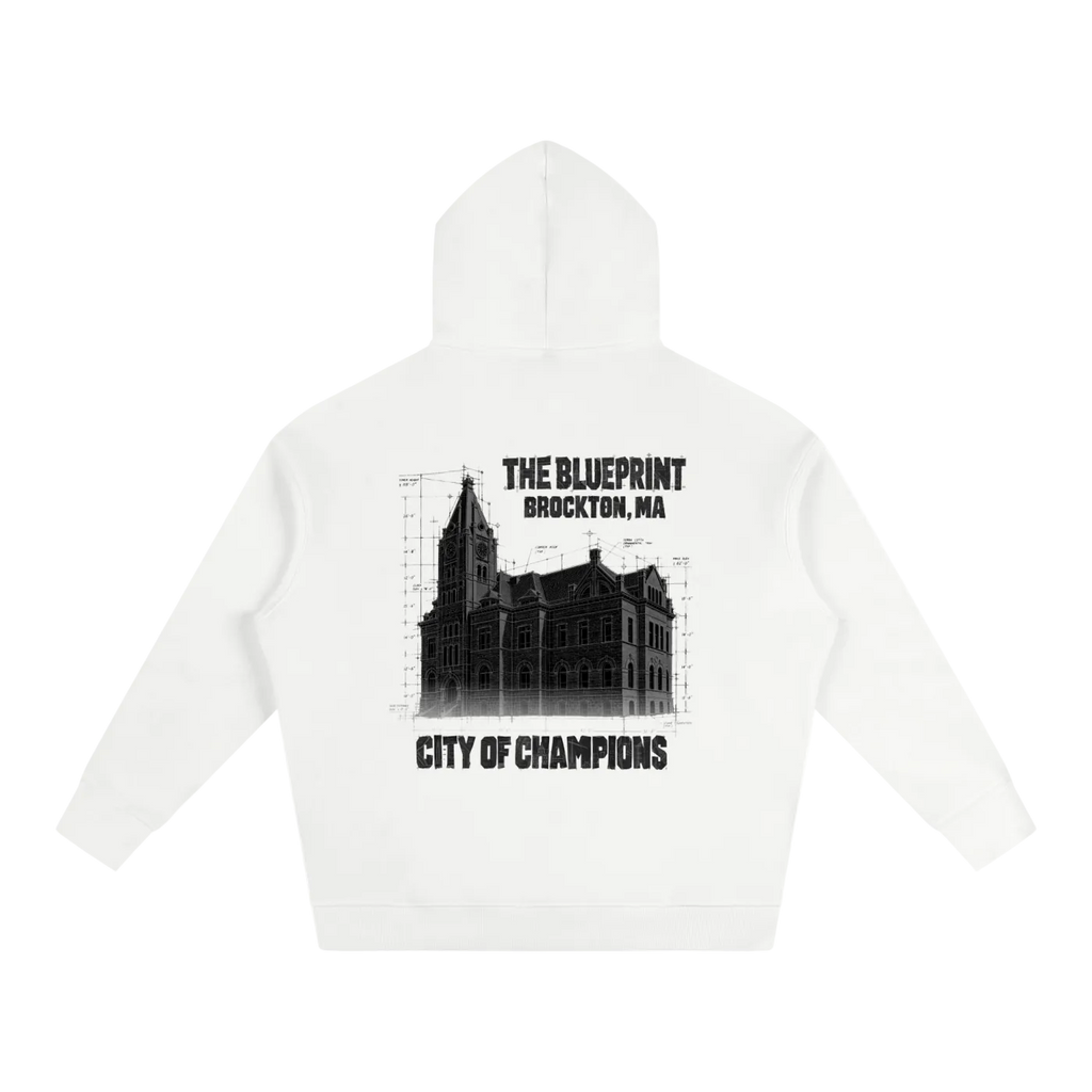 "Brockton - The Blueprint" Oversized Hoodie