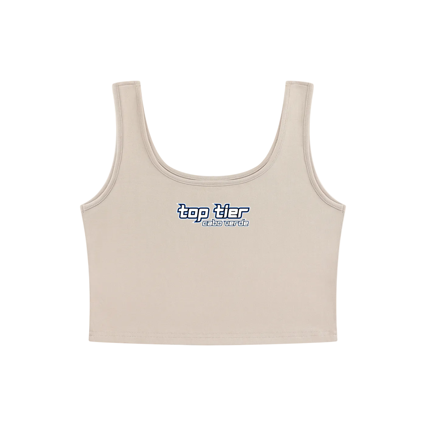 Top Tier Cabo Verde Women's Cropped Tank Top