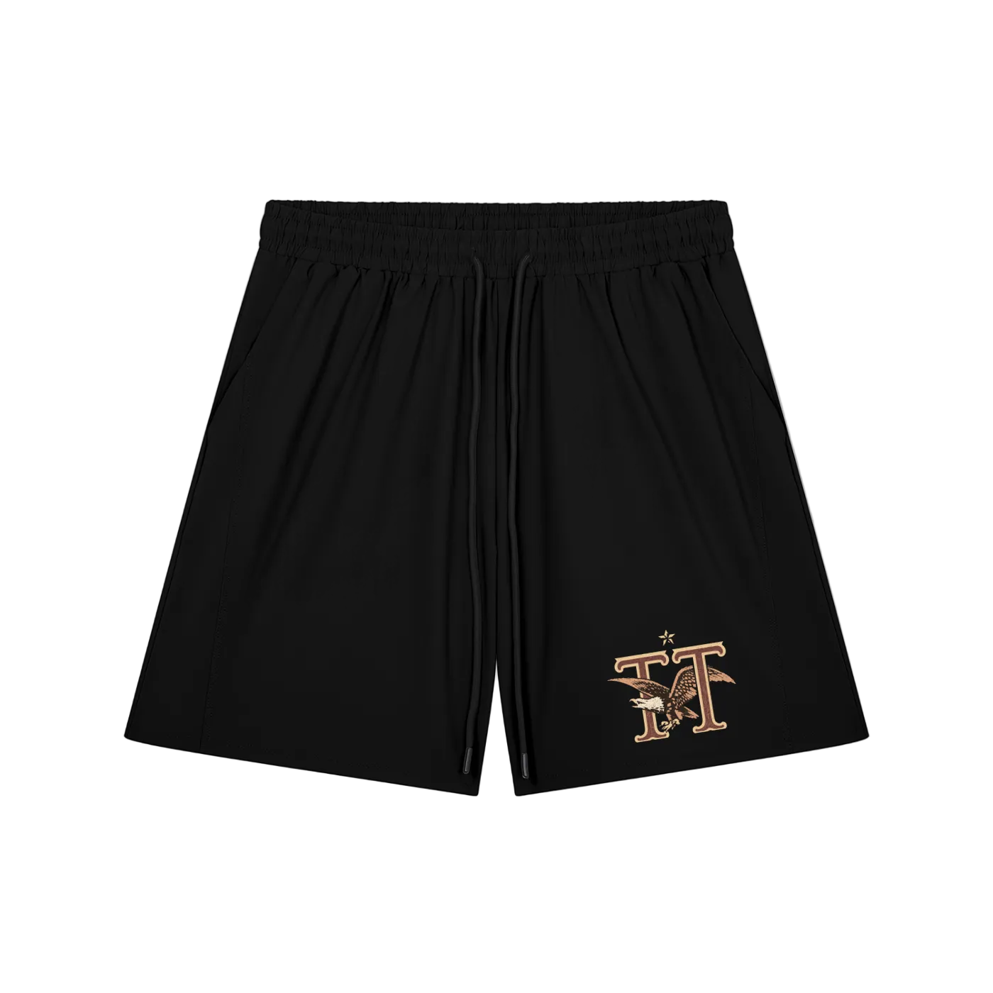 Vintage Eagle Drawstring Shorts