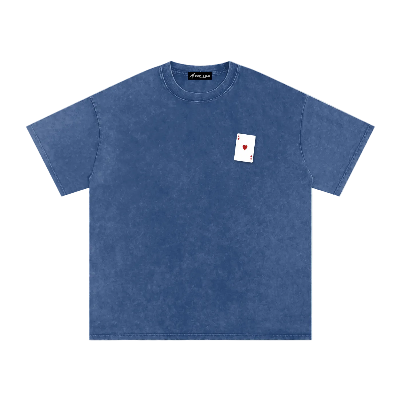 Top Tier Ace's Washed Oversized T-Shirt