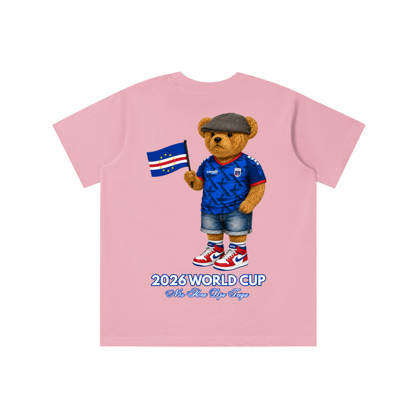 Cabo Verde 2026 World Cup Bear T-Shirt