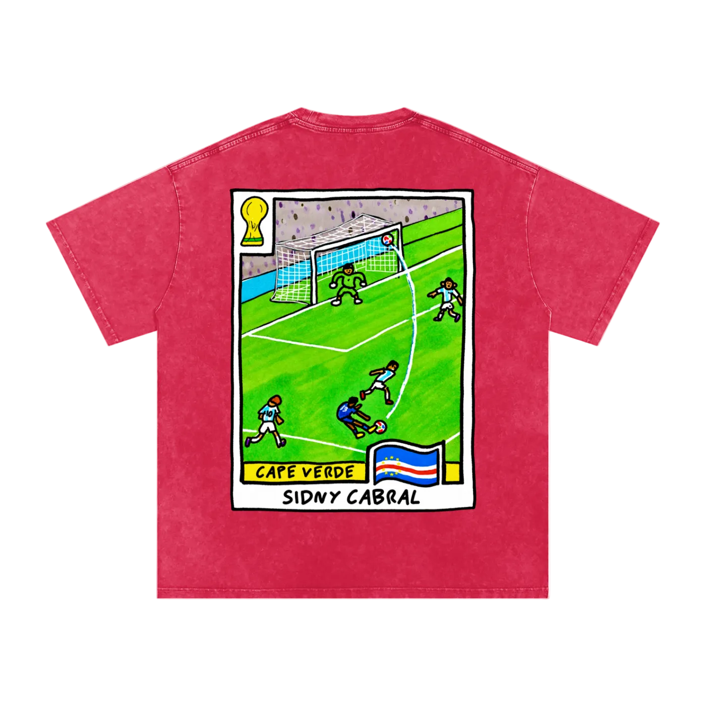 Sidny Lopes Cabral Goal Washed Oversized T-Shirt