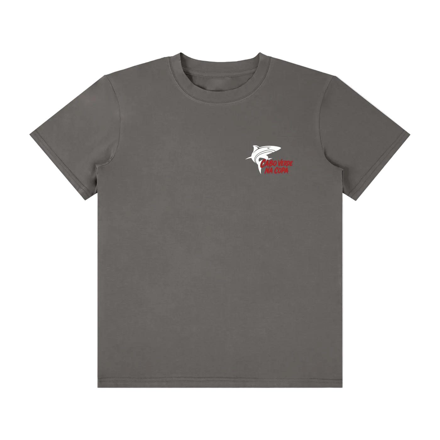 Cabo Verde Na Copa Red Graphic T-Shirt