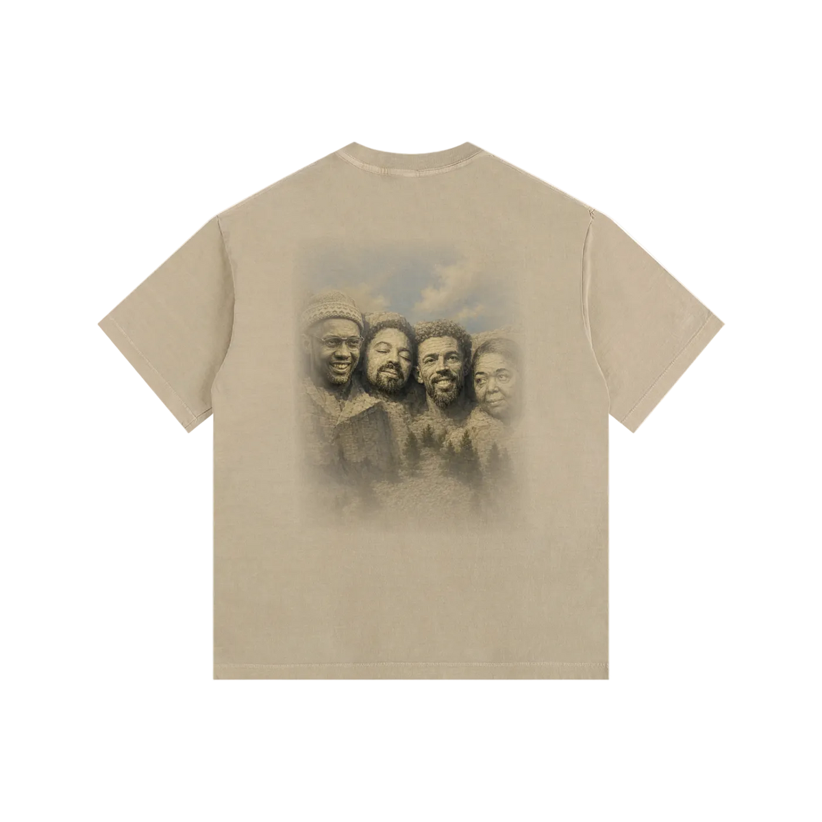 Cabo Verde Mount Rushmore Vintage Oversized T-Shirt