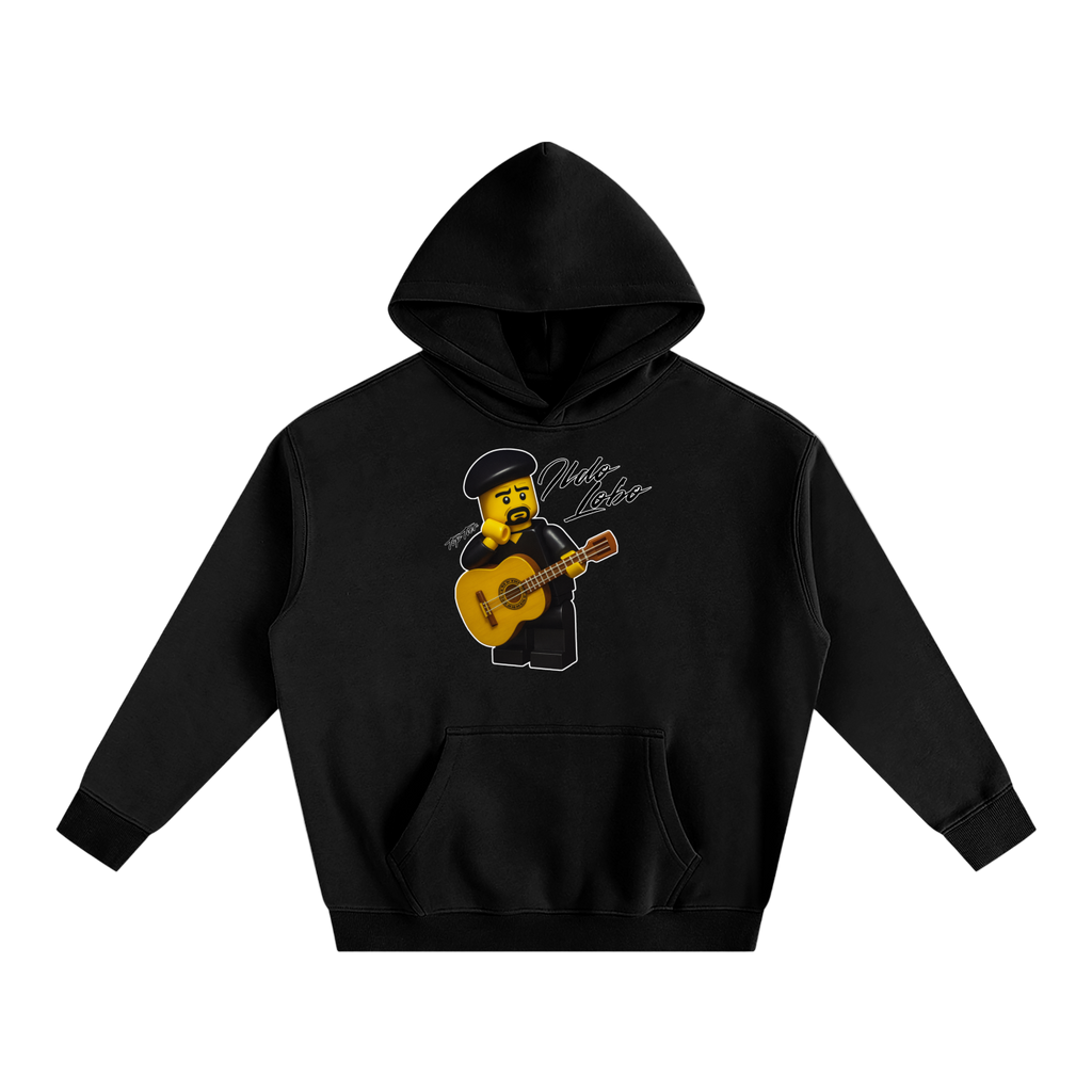 Sudadera con capucha pesada Lego Ildo Lobo (negra)