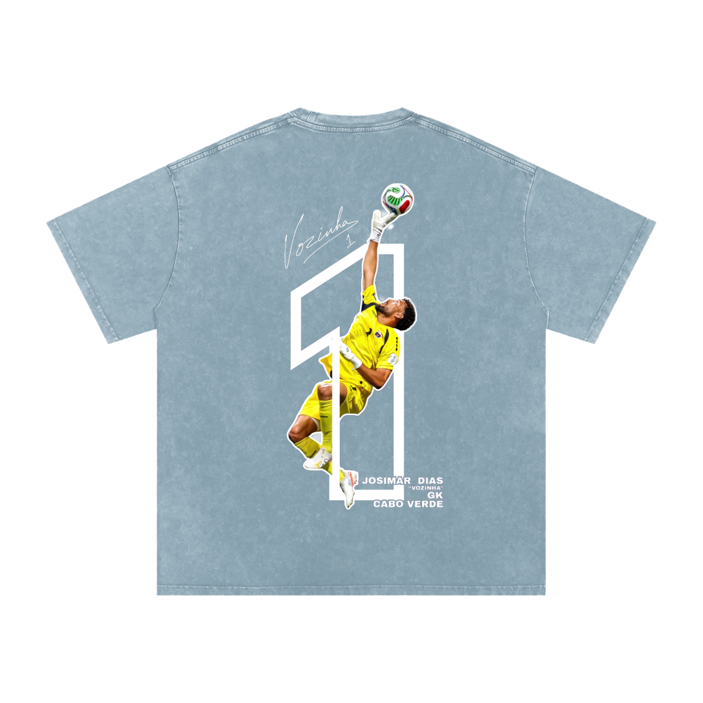 Vozinha World Cup Washed Oversized T-Shirt