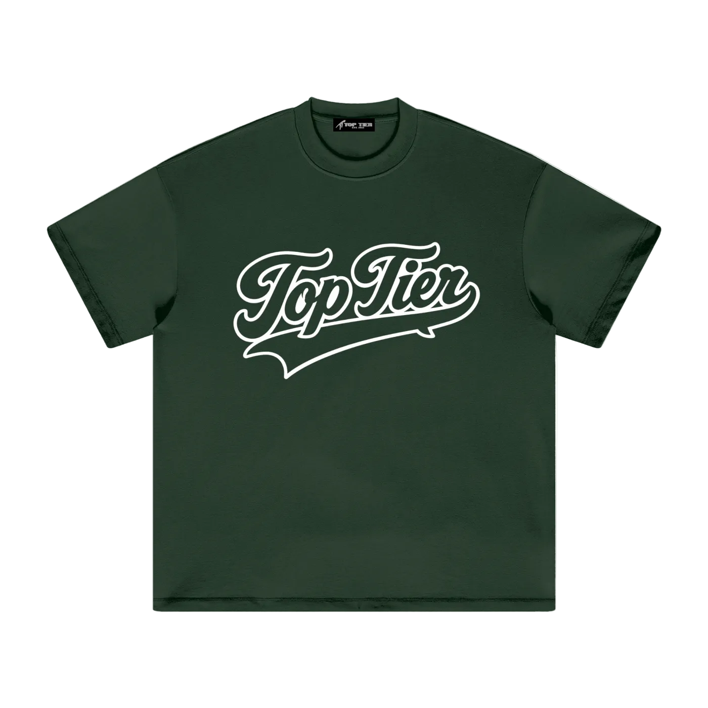 Varsity Script Heavyweight Earth Tone T-Shirt