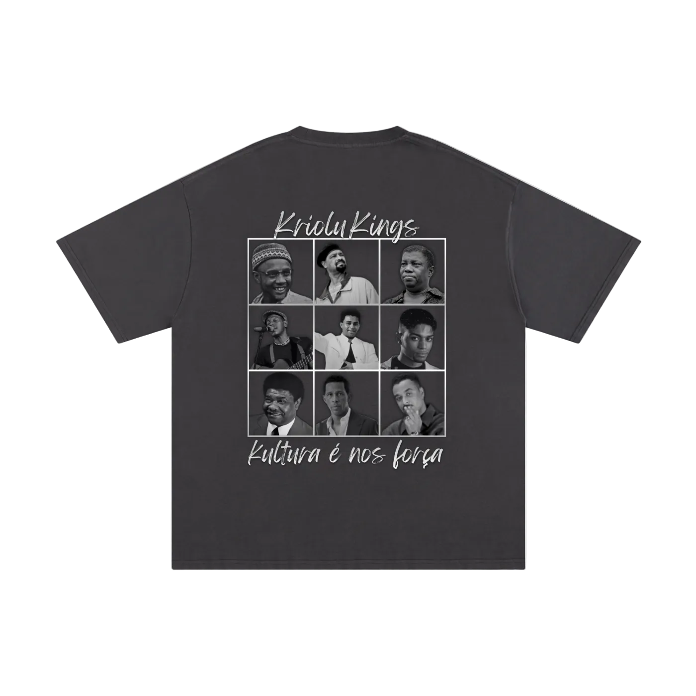 "Kriolu Kings" Cotton T-Shirt (White)