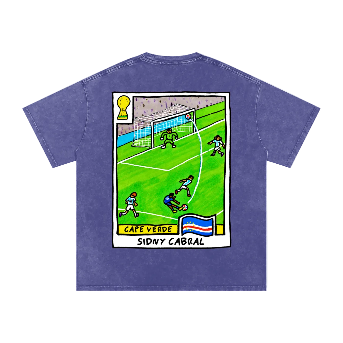 Sidny Lopes Cabral Goal Washed Oversized T-Shirt