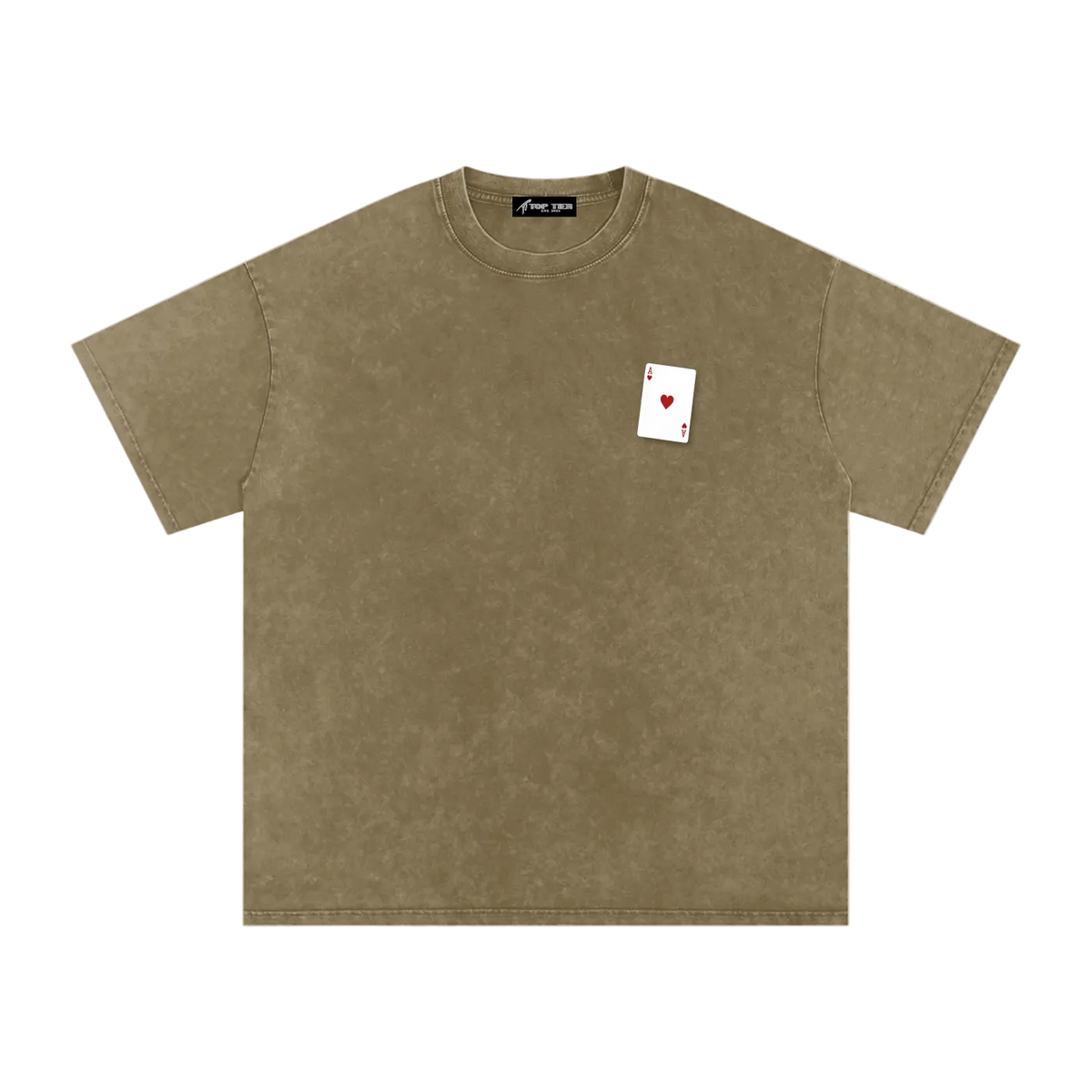 Top Tier Ace's Washed Oversized T-Shirt