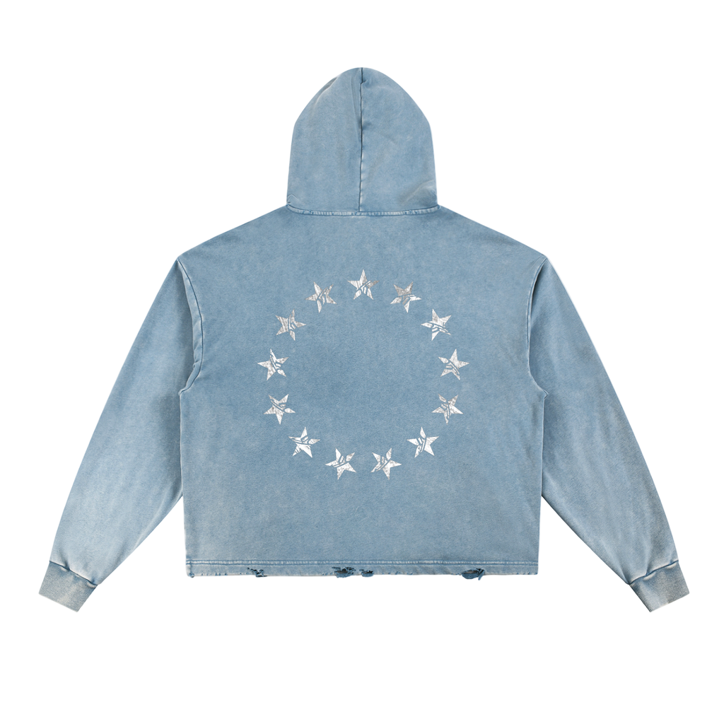 "TT Stars" Vintage Washed Heavyweight Hoodie