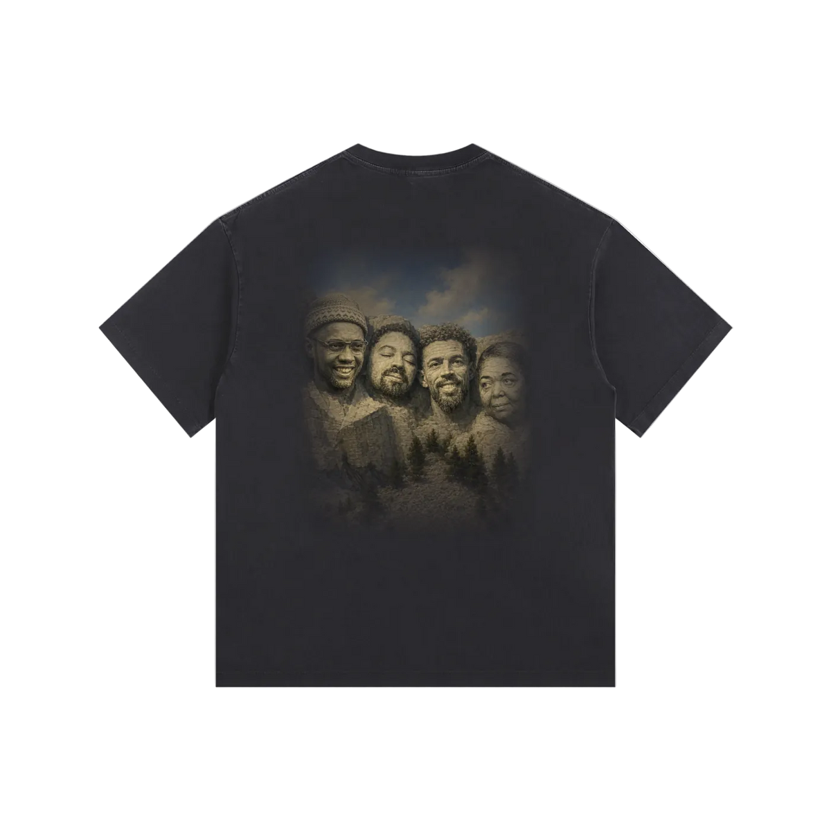 Cabo Verde Mount Rushmore Vintage Oversized T-Shirt