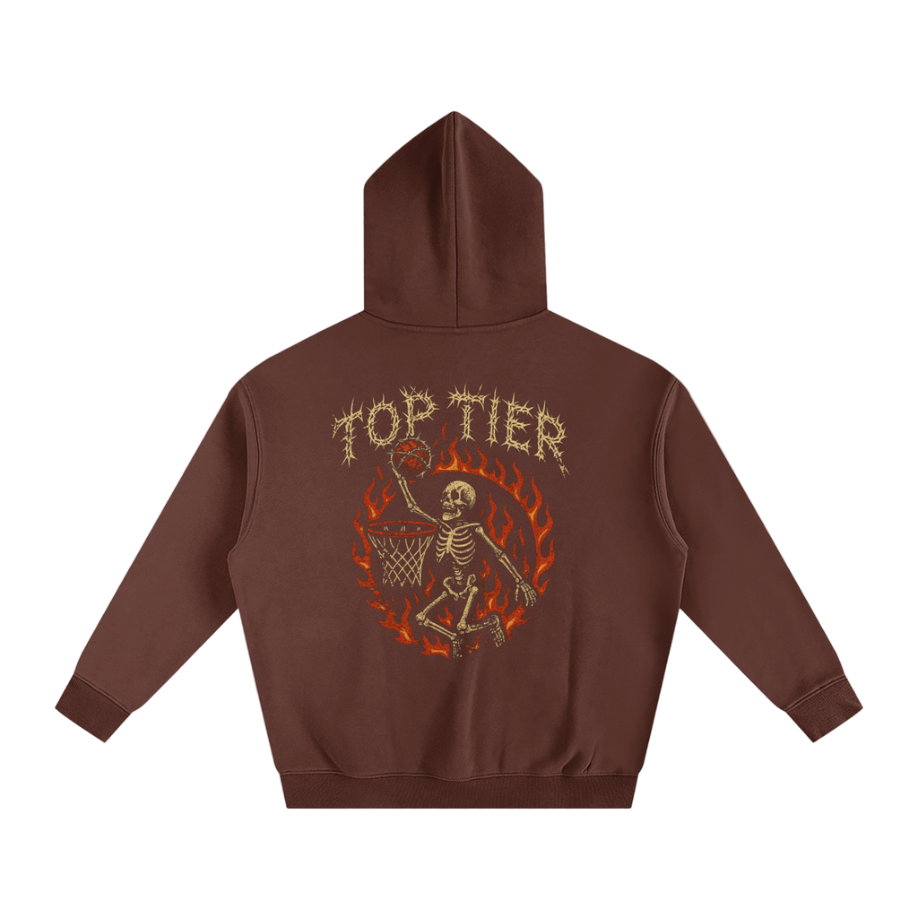 Sudadera con capucha de peso pesado de alambre de púas de primer nivel