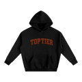 Football Leather Oversized Hoodie