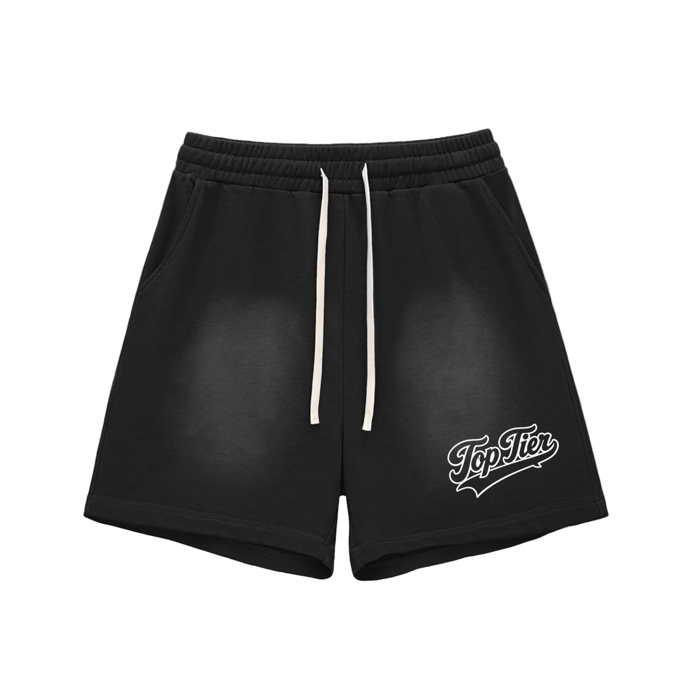 Shorts délavés Varsity Script