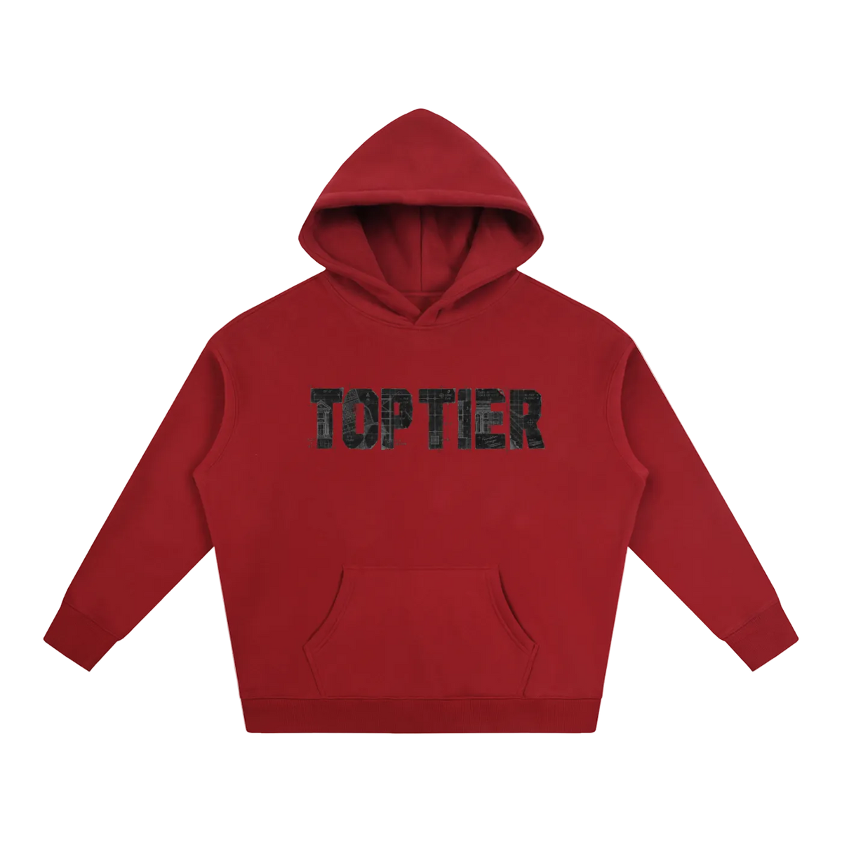 "Brockton - The Blueprint" Oversized Hoodie