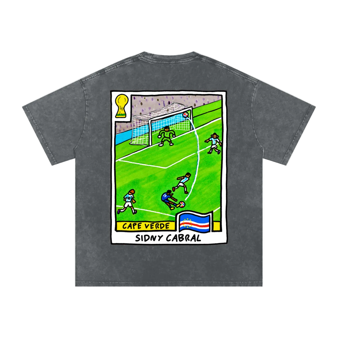 Sidny Lopes Cabral Goal Washed Oversized T-Shirt