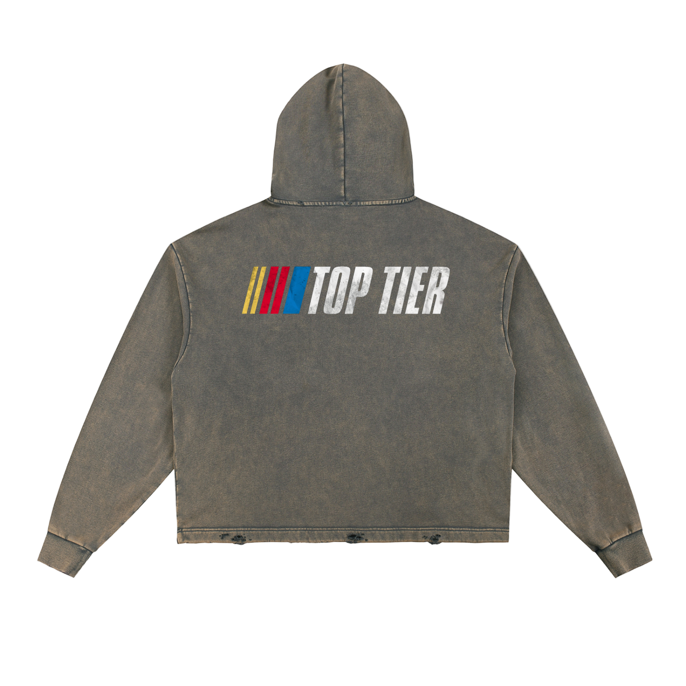 "Racing Top Tier" Vintage Washed Heavyweight Hoodie