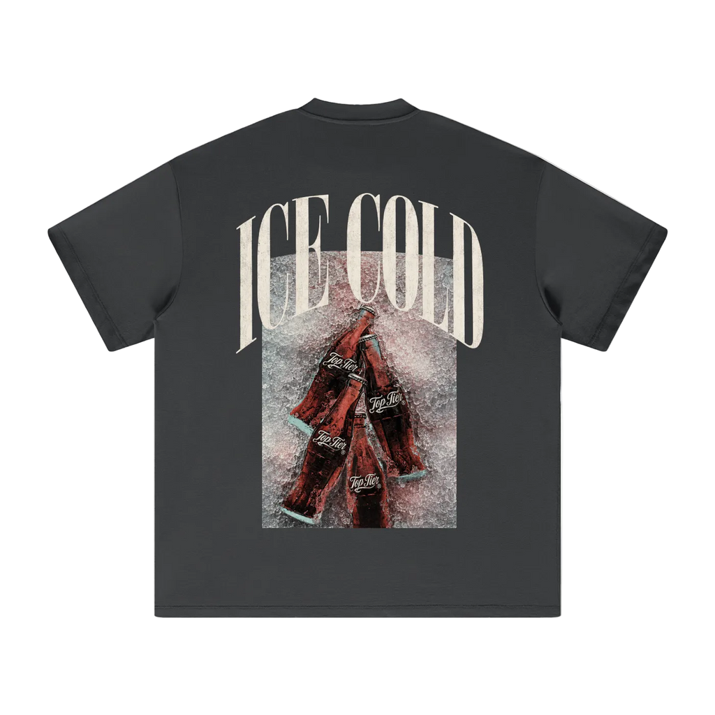 "Ice Cold" Heavyweight Earth Tone T-Shirt