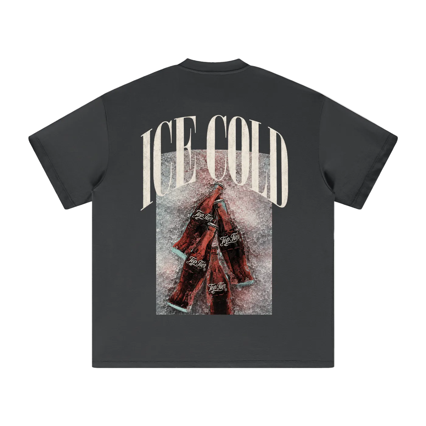 "Ice Cold" Heavyweight Earth Tone T-Shirt
