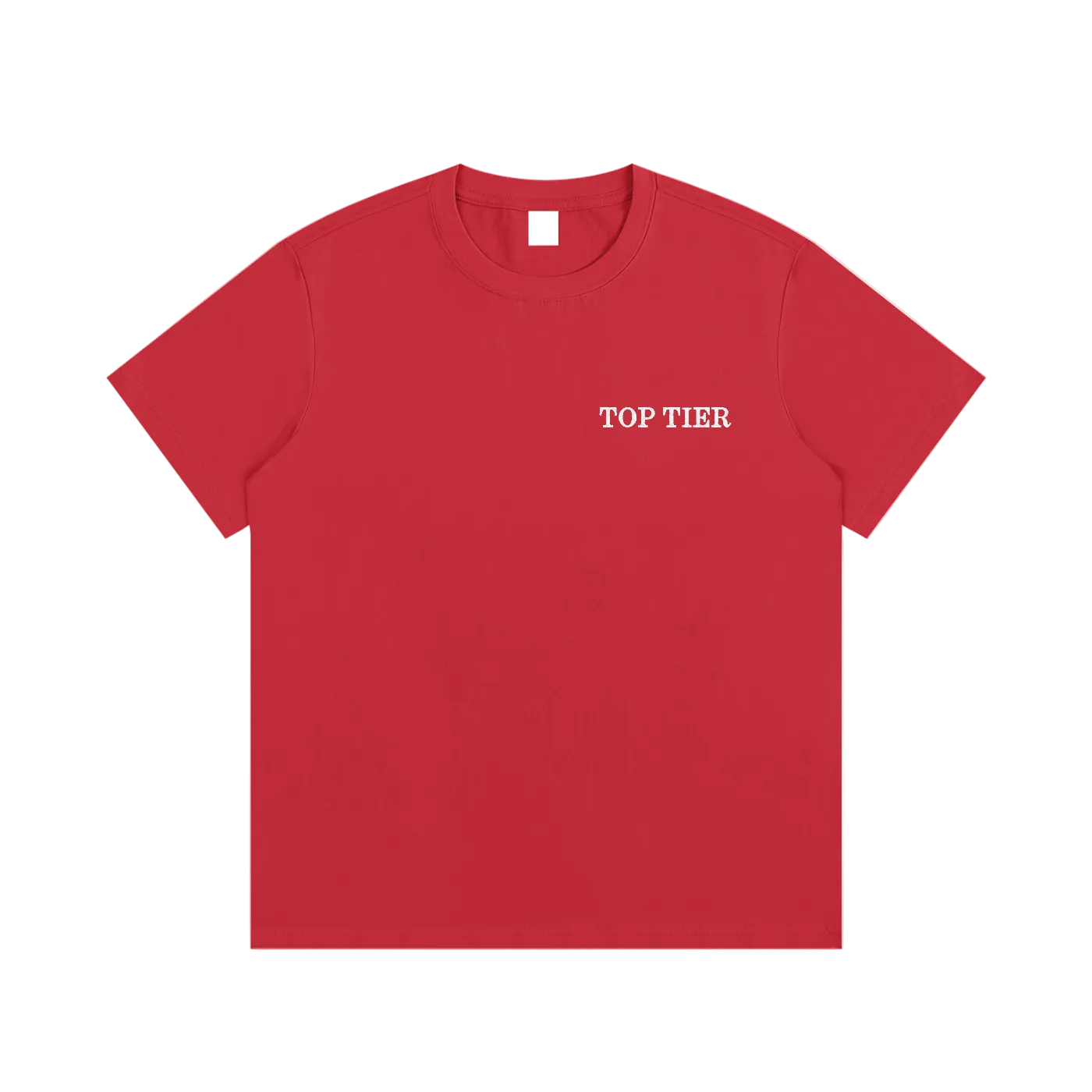 Embroidered White Top Tier T-Shirt
