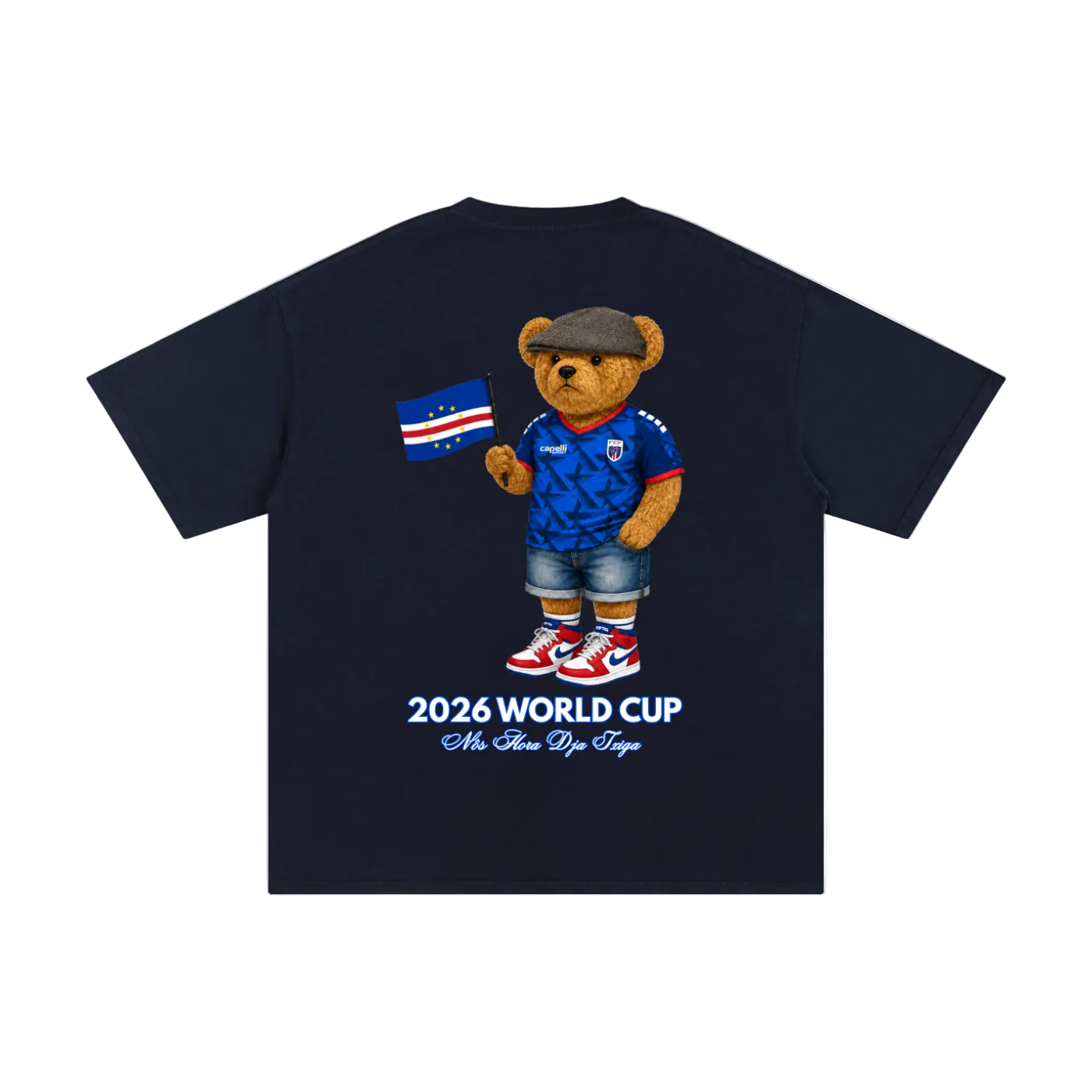 Cabo Verde 2026 World Cup Bear T-Shirt