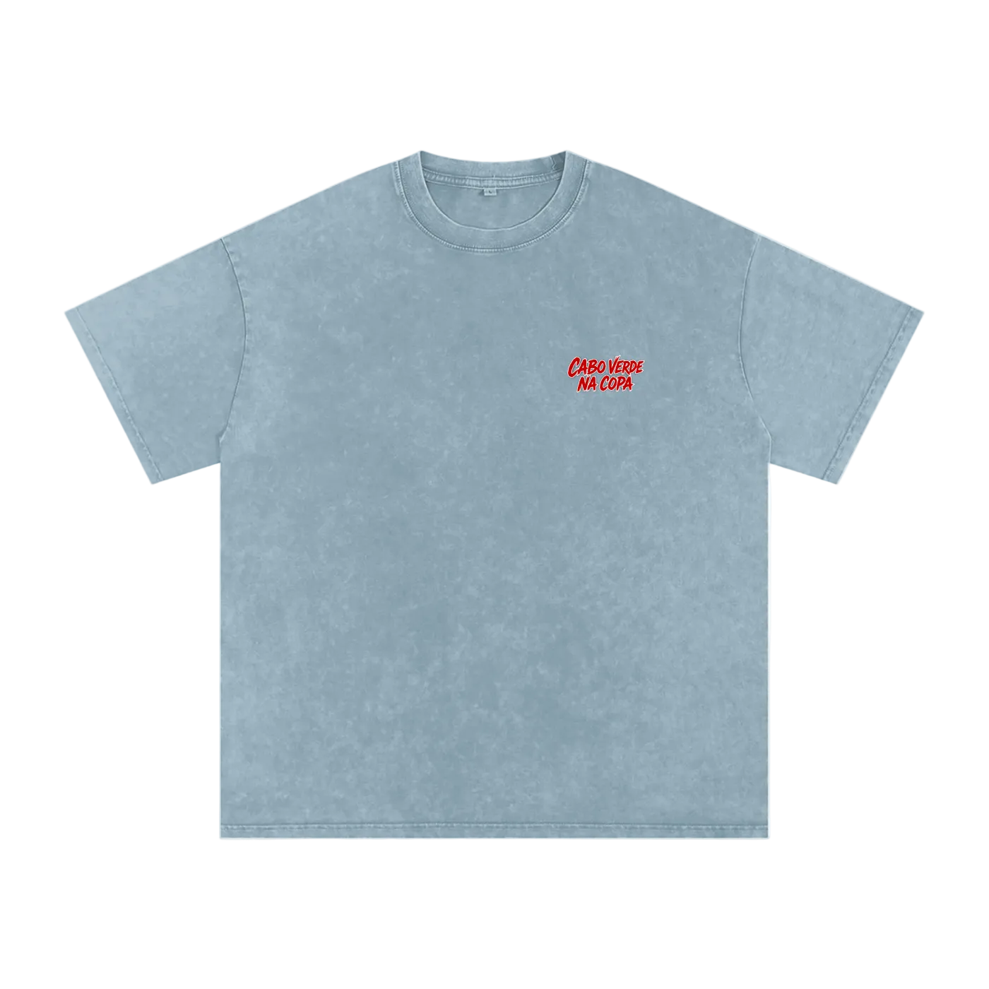 Hélio Varela "Cabo Verde Na Copa" Washed Oversized T-Shirt