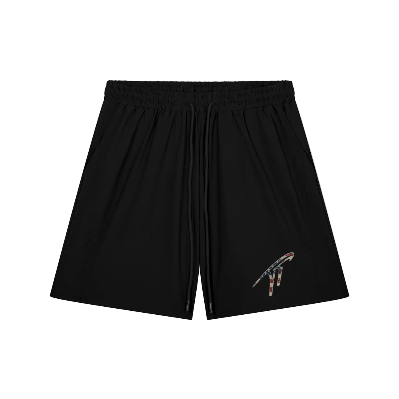 Top Tier USA Flag Drawstring Shorts
