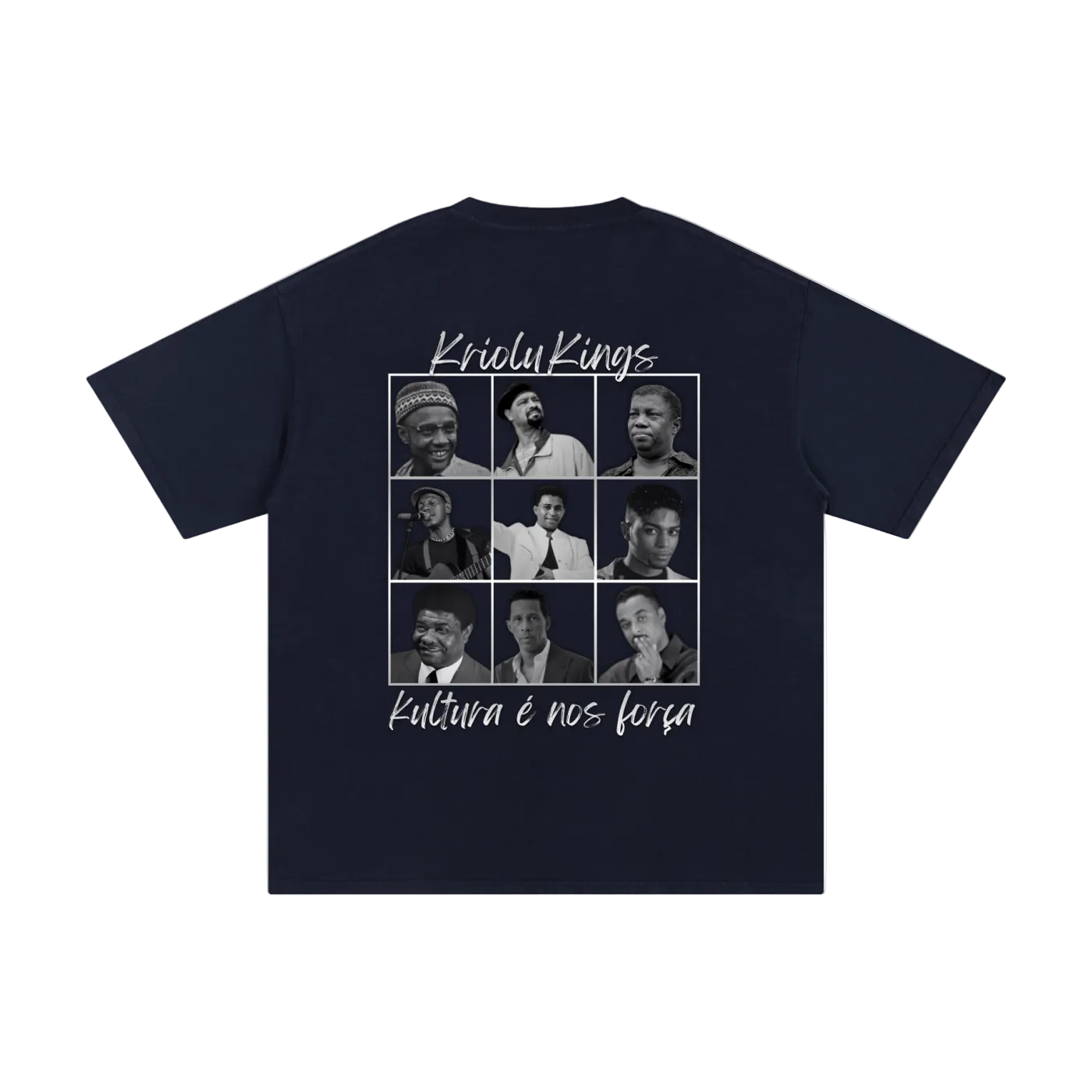 "Kriolu Kings" Cotton T-Shirt (White)