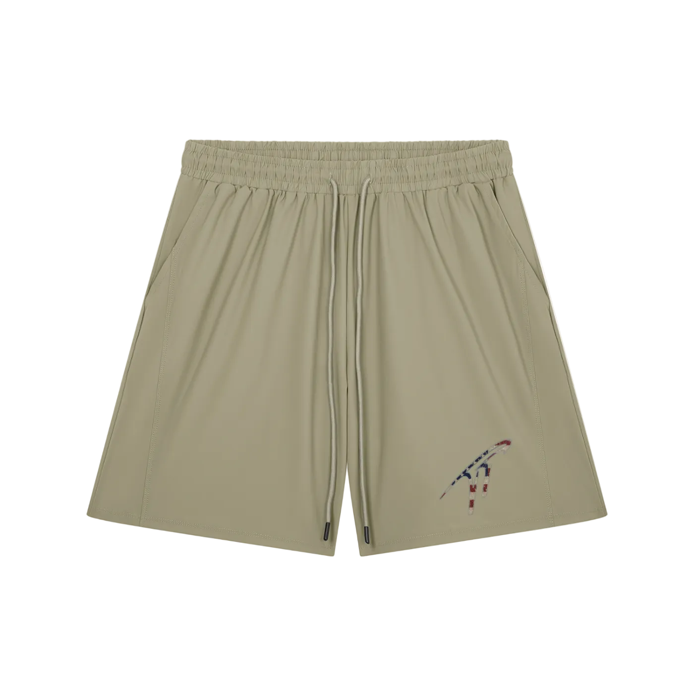 Top Tier USA Flag Drawstring Shorts