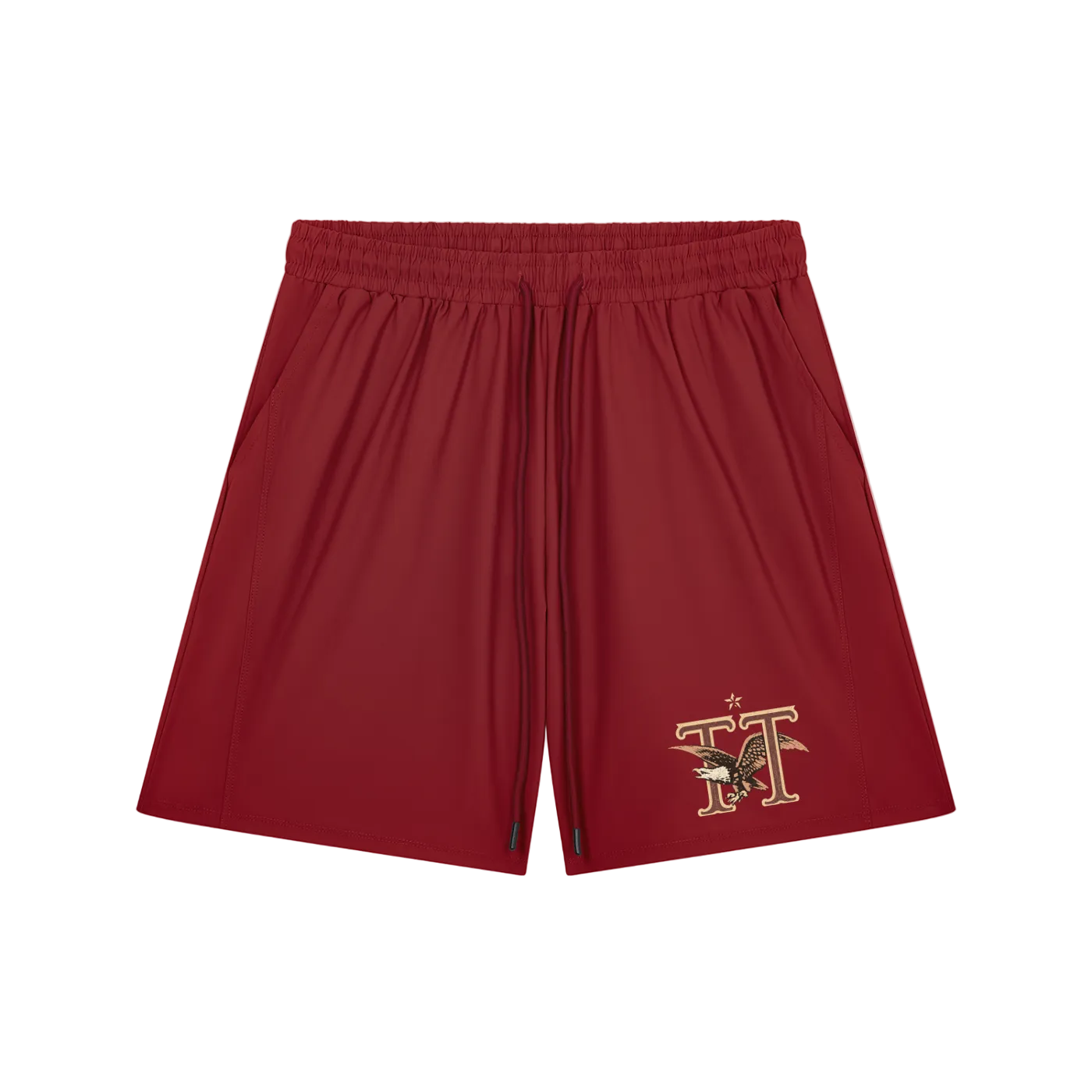 Vintage Eagle Drawstring Shorts