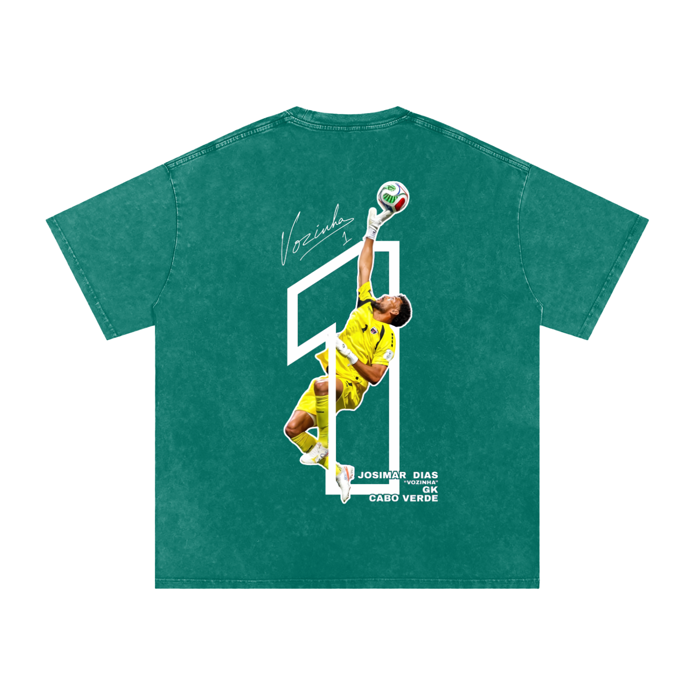 Vozinha World Cup Washed Oversized T-Shirt